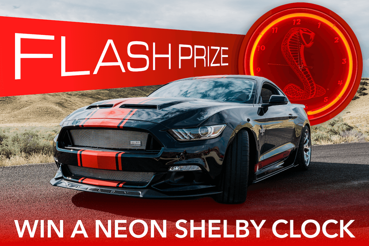 Win a 50th Anniversary Shelby Super Snake